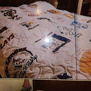 T-shirt quilt handmade